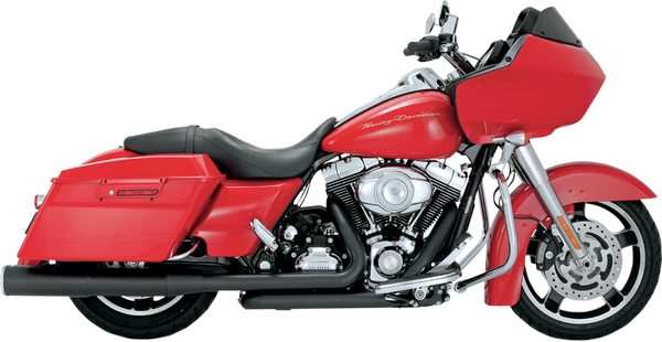 Hi-output Slip-on Mufflers Black, 2, nordicamoto.ro
