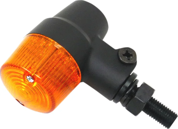 Lămpi de poziție din aluminiu cu LED, negre, 1, nordicamoto.ro