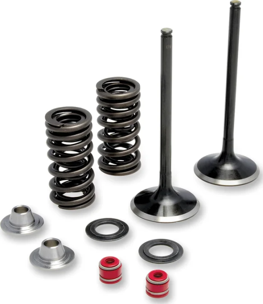 Stainless Exhaust Valve And Spring Kit, 3, nordicamoto.ro