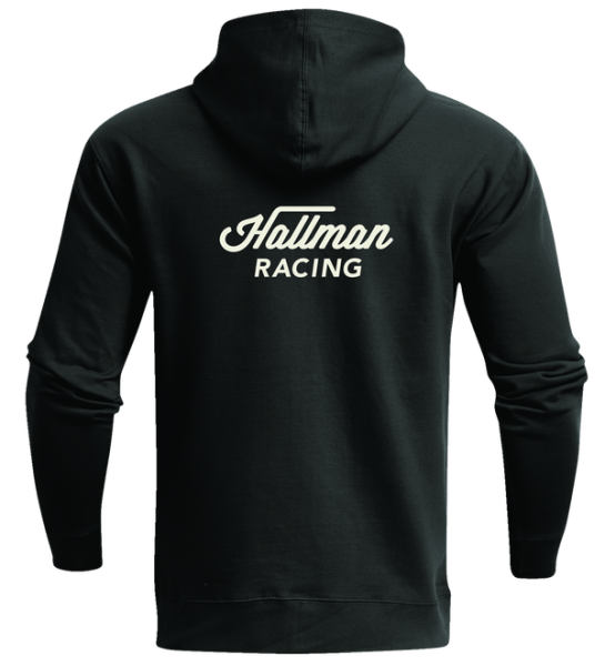 Hallman Heritage Zip-up Sweatshirt Black -1