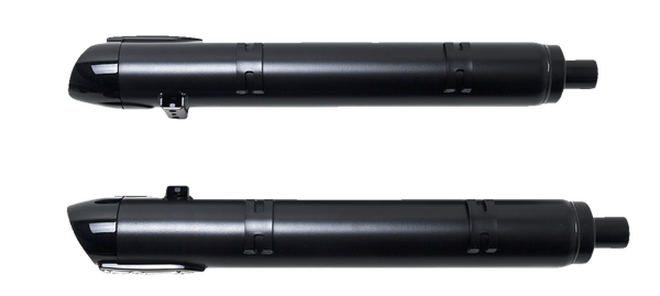 4(r) Broadhead Slip-on Mufflers Black, 2, nordicamoto.ro