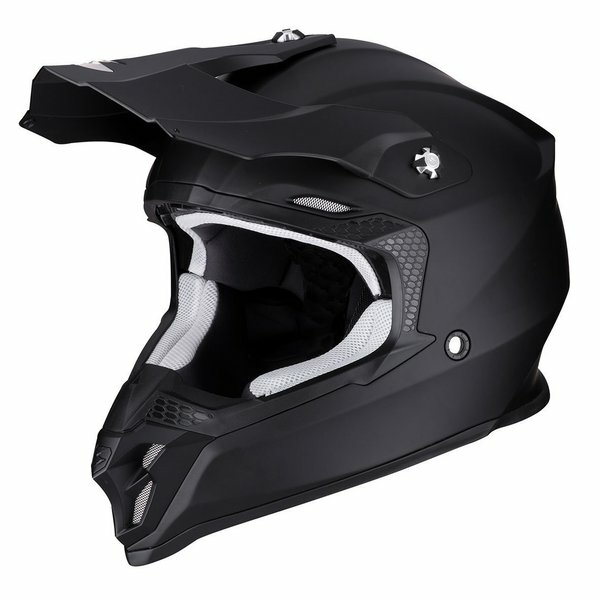 Casca cross-enduro SCORPION EXO VX-16 Negru Mat XXL, 1, nordicamoto.ro