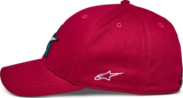 Alpinestars Elemental Curved Bill Hat Red -0
