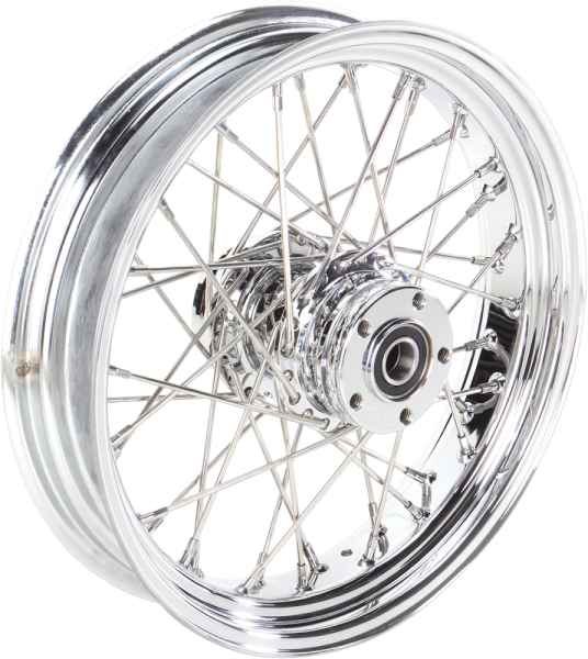 Rear Wheel 16x3.5 40-spoke Chrome Silver, 1, nordicamoto.ro