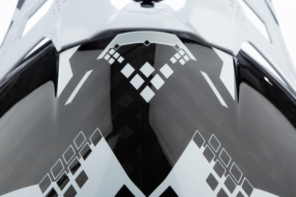 Casca Snowmobil Klim F3 Carbon Pro ECE Ascent Black - Asphalt-26