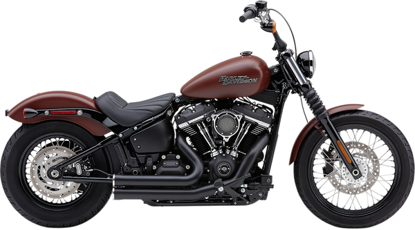Speedster Short Rpt Exhaust System Black, 1, nordicamoto.ro