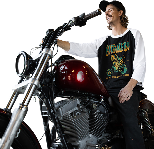 Goons Raglan T-shirt Black 2XL, 2, nordicamoto.ro