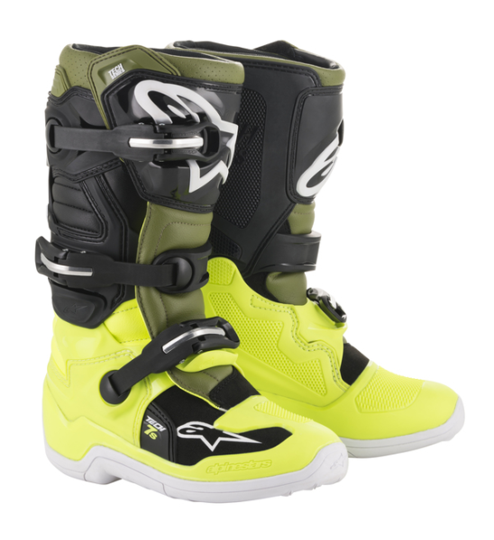Cizme Copii Alpinestar Tech 7S White Red Gray-2