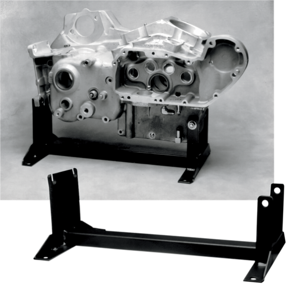 Motor Stand Black, Powder-coated, 1, nordicamoto.ro