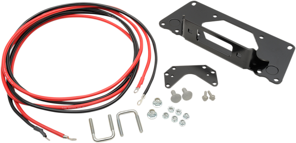 Winch Mount Kit Black, 1, nordicamoto.ro