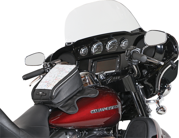 Nr-150 Journey Highway Cruiser Magnetic Tank Bag Black, 3, nordicamoto.ro