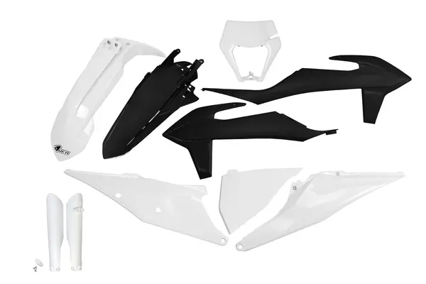 Complete Body Kit Black, White