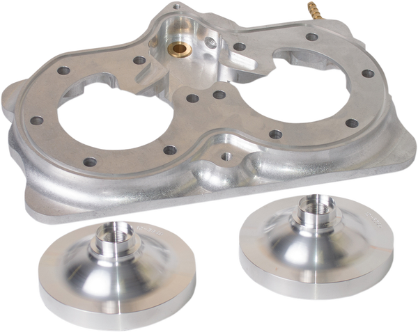 Power Dome Billet Heads Silver, 1, nordicamoto.ro