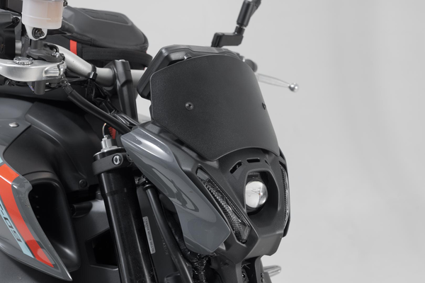 Windscreen For Yamaha Black-3