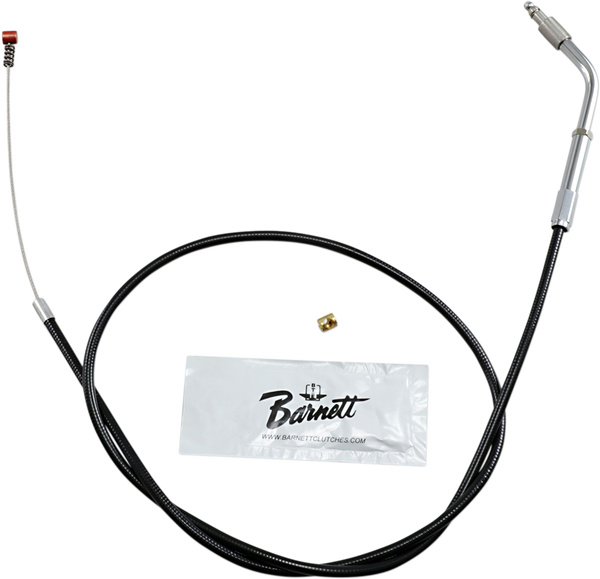 Black Vinyl Throttle/idle Cable Black Standard, 1, nordicamoto.ro