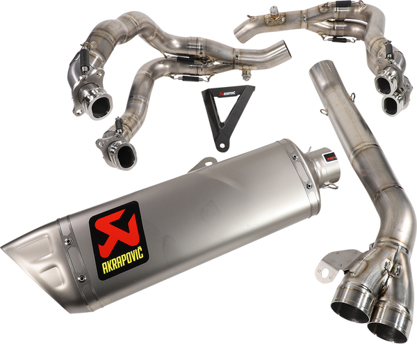 Sistem complet de evacuare Akrapovic Evolution Honda CBR 1000RR titan - S-H10E3-APLT-2