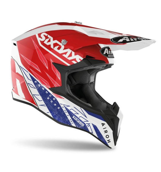 Casca Airoh Wraap Six Days 2022 France Gloss-1