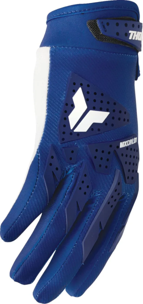 THOR Launchmode Xp Gloves White, Blue -2