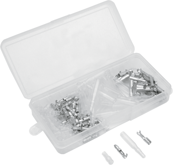 Male/female Terminal Set Silver, 1, nordicamoto.ro