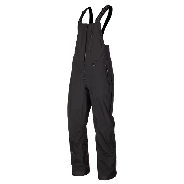 Pantaloni Snowmobil Klim Storm Bib Non-Insulated Negru/Gri Short L, 1, nordicamoto.ro