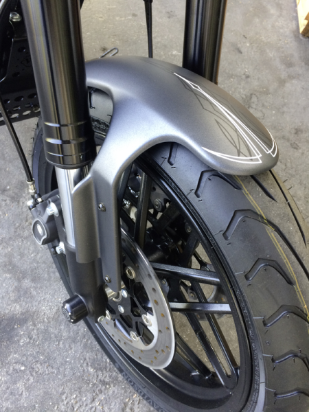 Front Fender Sportster Black, 1, nordicamoto.ro