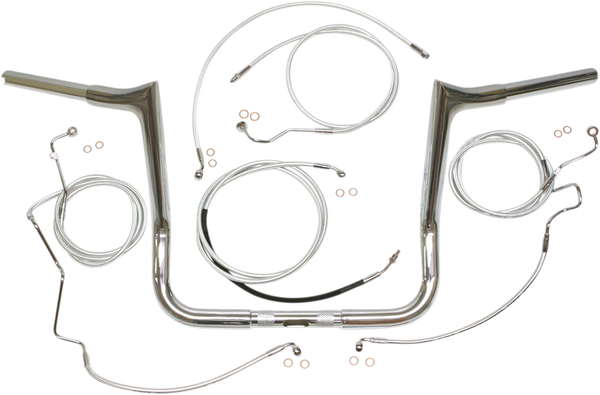 1-1/4(r) Viking Handlebar Installation Kit Silver, 1, nordicamoto.ro