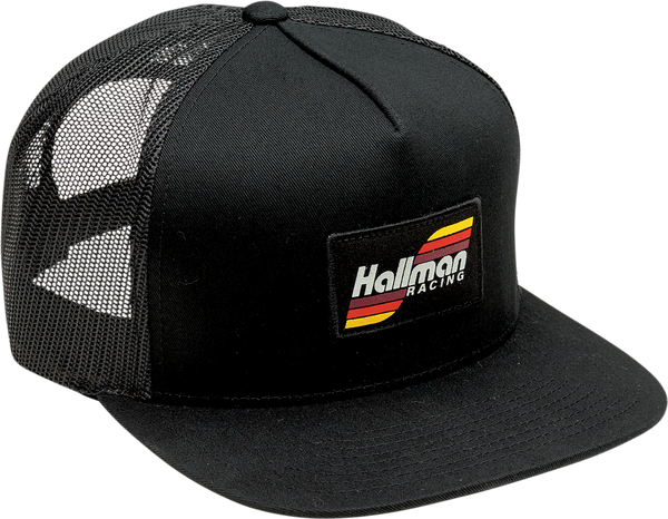 Hallman Tres Trucker Hat Black 