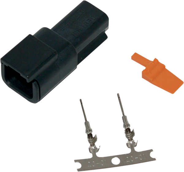 Deutsch Dtm Plug And Receptacle Kit Black, 1, nordicamoto.ro