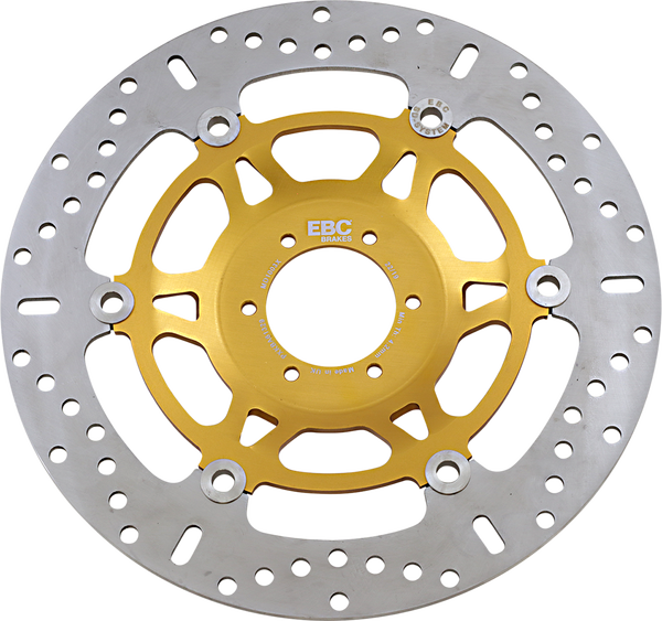 Md Series Pro-lite Contour X Brake Rotor Polished, Yellow, 1, nordicamoto.ro