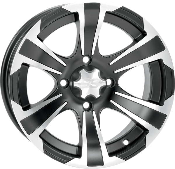 Ss312 Alloy Wheel Black  12 x 7, 1, nordicamoto.ro