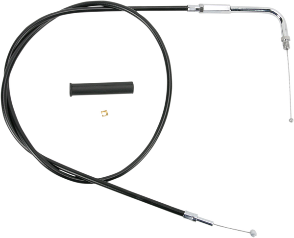 Black Vinyl Throttle/idle Cable Black, 1, nordicamoto.ro