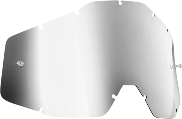 Youth Powerbomb/powercore Goggle Lens Silver, 1, nordicamoto.ro