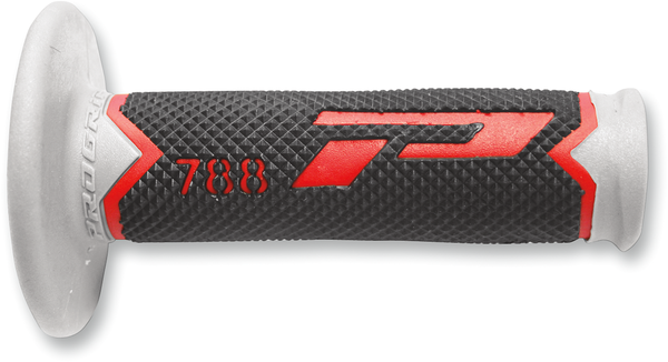 Cross Triple Density 788 Grips Black, Gray, Red, 1, nordicamoto.ro