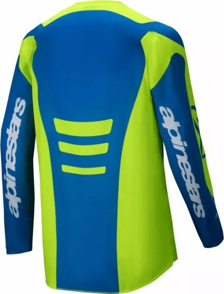 Tricou Alpinestars Fluid Haul Blue/Yellow XL, 2, nordicamoto.ro
