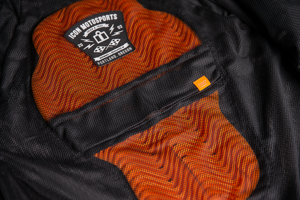 Geaca Textila Icon Hooligan Ultrabolt Black/Gray/Orange-5