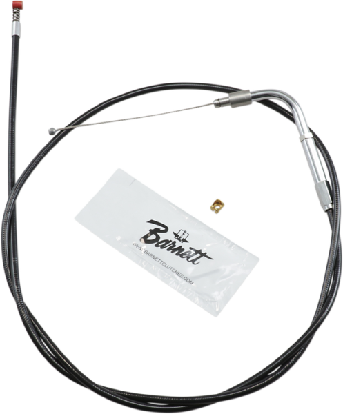 Black Vinyl Throttle/idle Cable Black Standard, 1, nordicamoto.ro