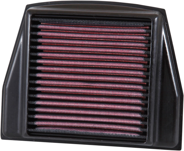 High-flow Air Filter Black, Red, 1, nordicamoto.ro