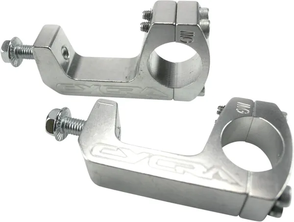 MOOSE RACING Probend Handlebar Mount Silver 