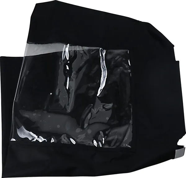 Utv Rear Windscreen Black -0