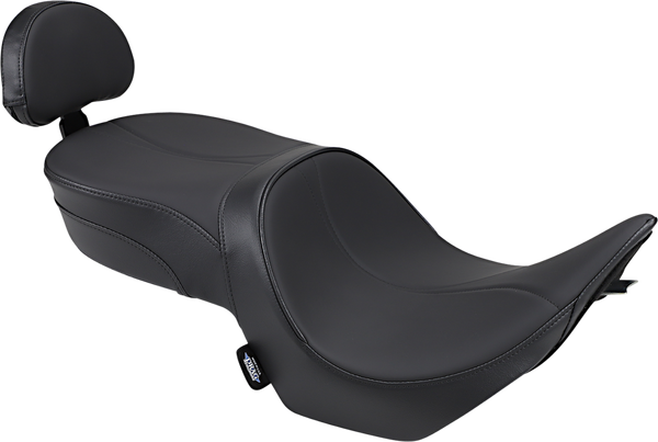 Low-profile Touring Seat With Passenger Backrest Black, 3, nordicamoto.ro