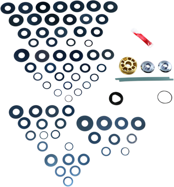 Gold Valve Shock Kit Gold, 1, nordicamoto.ro