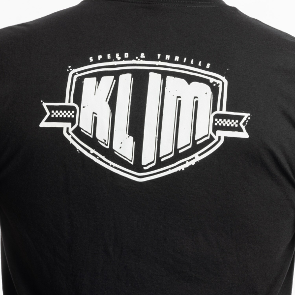 Tricou Klim Full Throttle Tri-blend Coyote Brown Heather - Asphalt-6