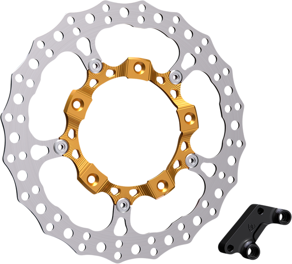 Big Brake 14(r) Full Floating Brake Rotor Kit Gold, 1, nordicamoto.ro