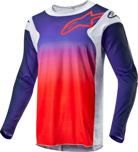 Tricou Alpinestars Racer Hoen Gray/Orange/Black L, 2, nordicamoto.ro