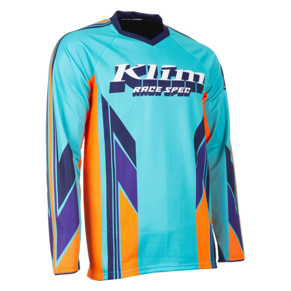 Tricou Klim Revolt Jersey Scuba Blue-13