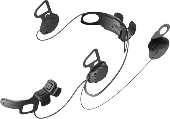 10u Bluetooth Communication System Black, 3, nordicamoto.ro