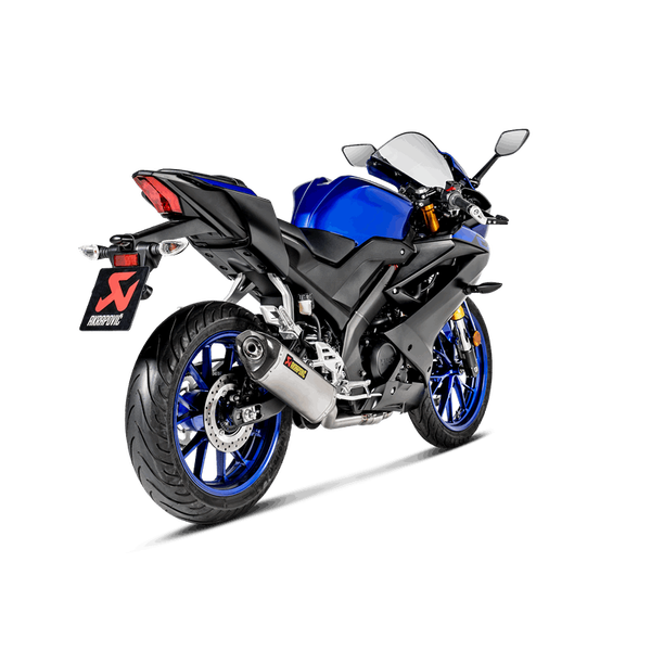 Sistem complet de evacuare Akrapovic Racing Yamaha YZF-R125 din titan - S-Y125R6-HZT-5