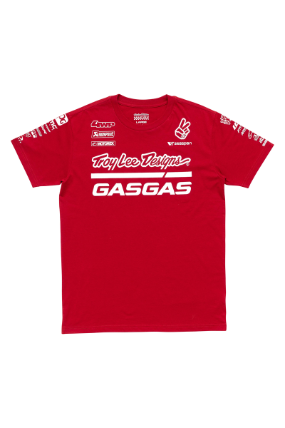 TLD GASGAS TEAM TEE DARK RED