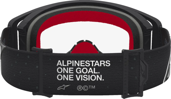 Ochelari Alpinestars Supertech Vesta Negru Mat/Argintiu/Lentila Clara, 2, nordicamoto.ro