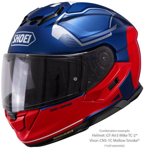 Casca integrala SHOEI GT-AIR3 MIKE TC-2 Albastru/Rosu XXL-1
